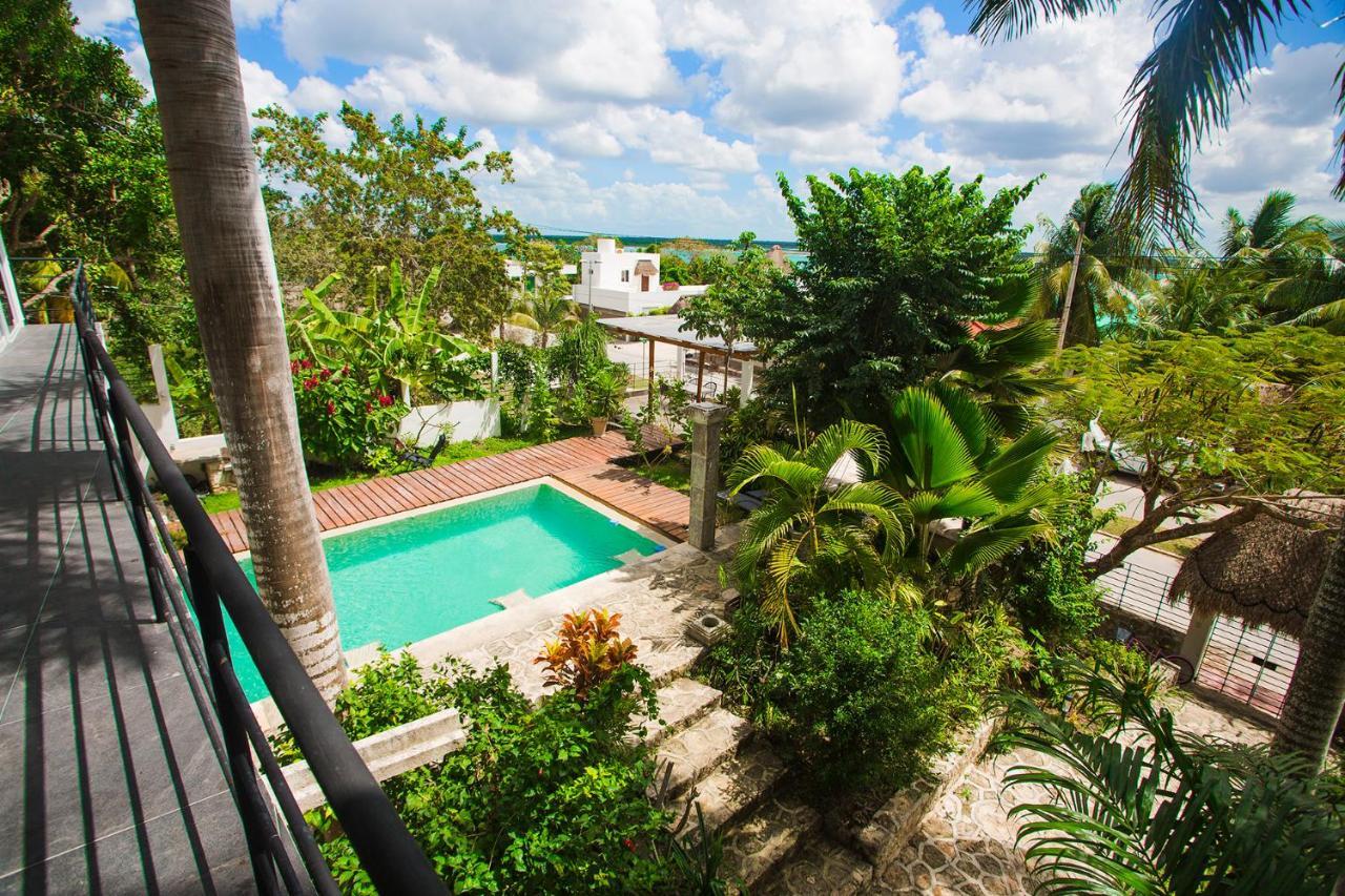 Camino Del Alma Apartments Bacalar Exteriör bild