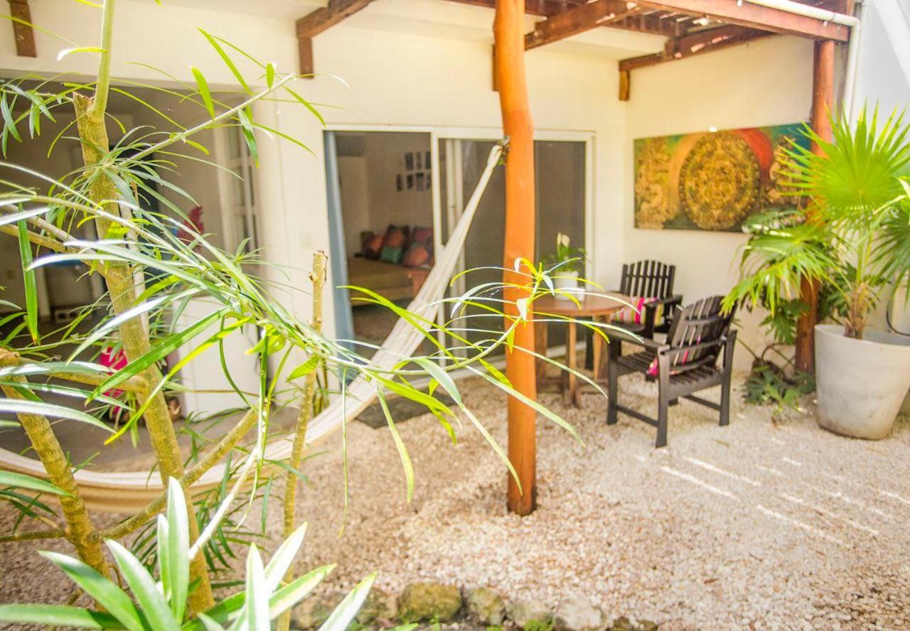 Camino Del Alma Apartments Bacalar Exteriör bild