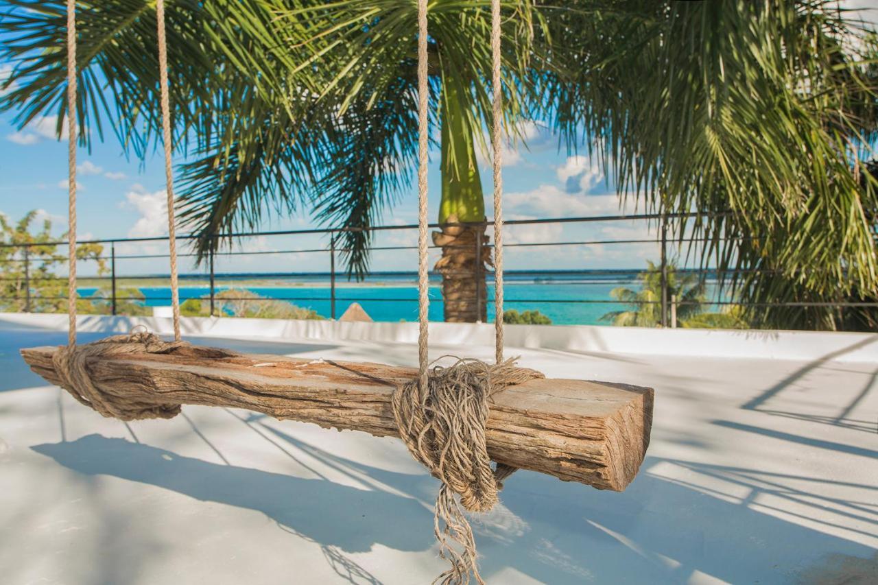 Camino Del Alma Apartments Bacalar Exteriör bild