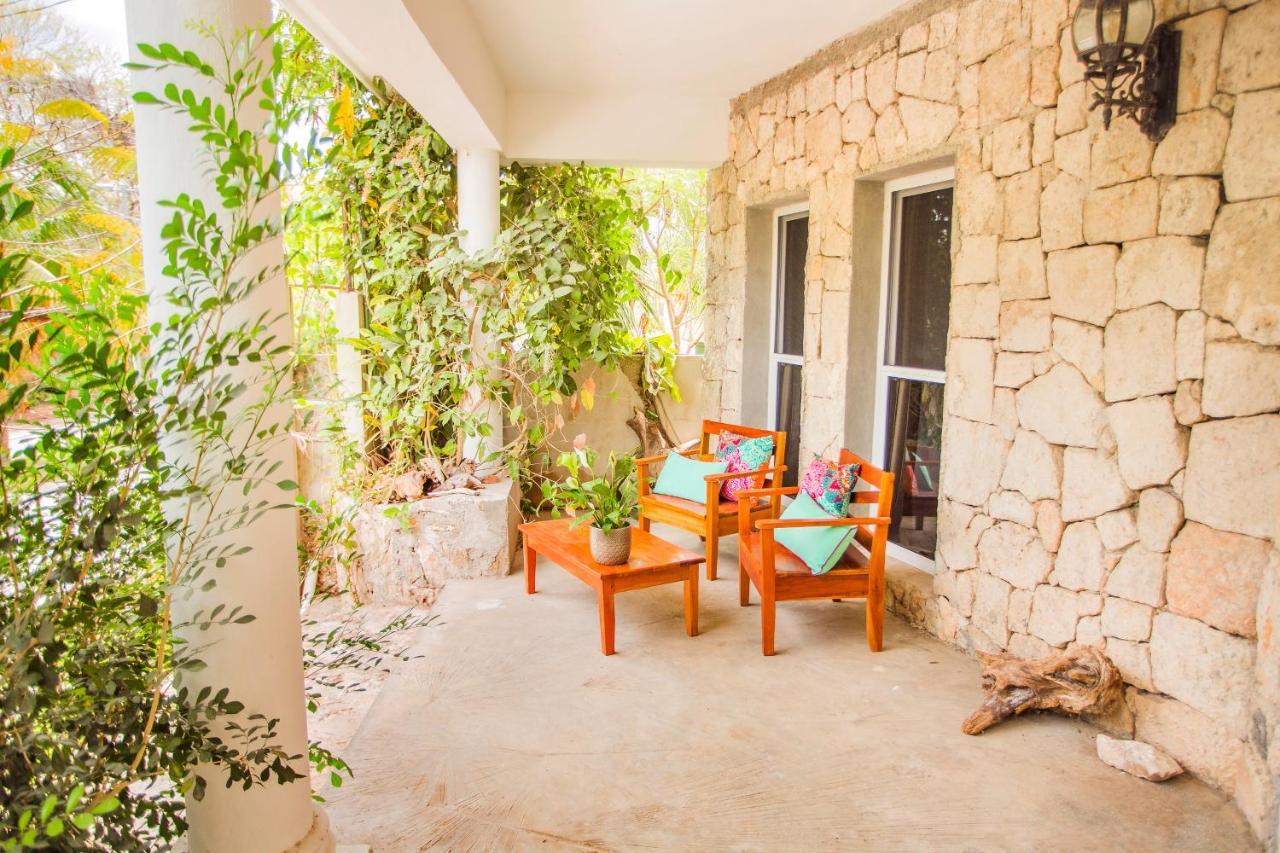 Camino Del Alma Apartments Bacalar Exteriör bild