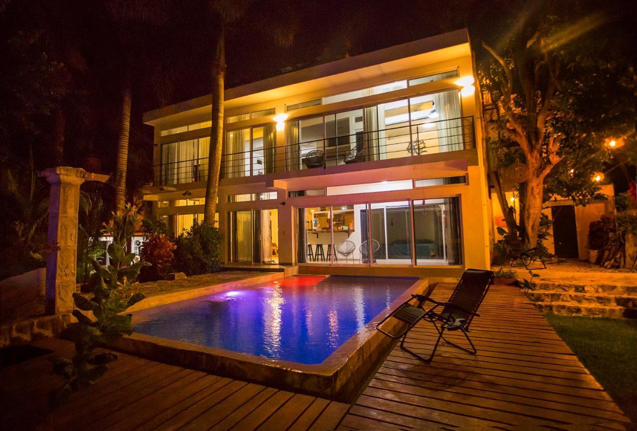 Camino Del Alma Apartments Bacalar Exteriör bild