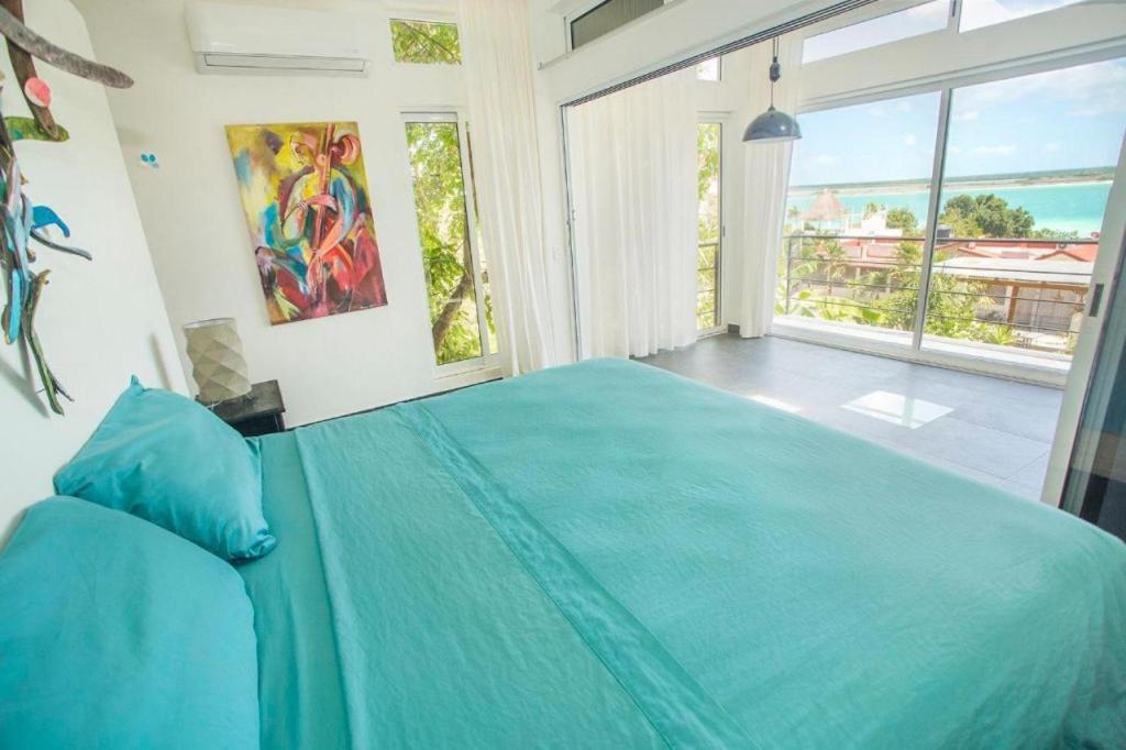 Camino Del Alma Apartments Bacalar Exteriör bild
